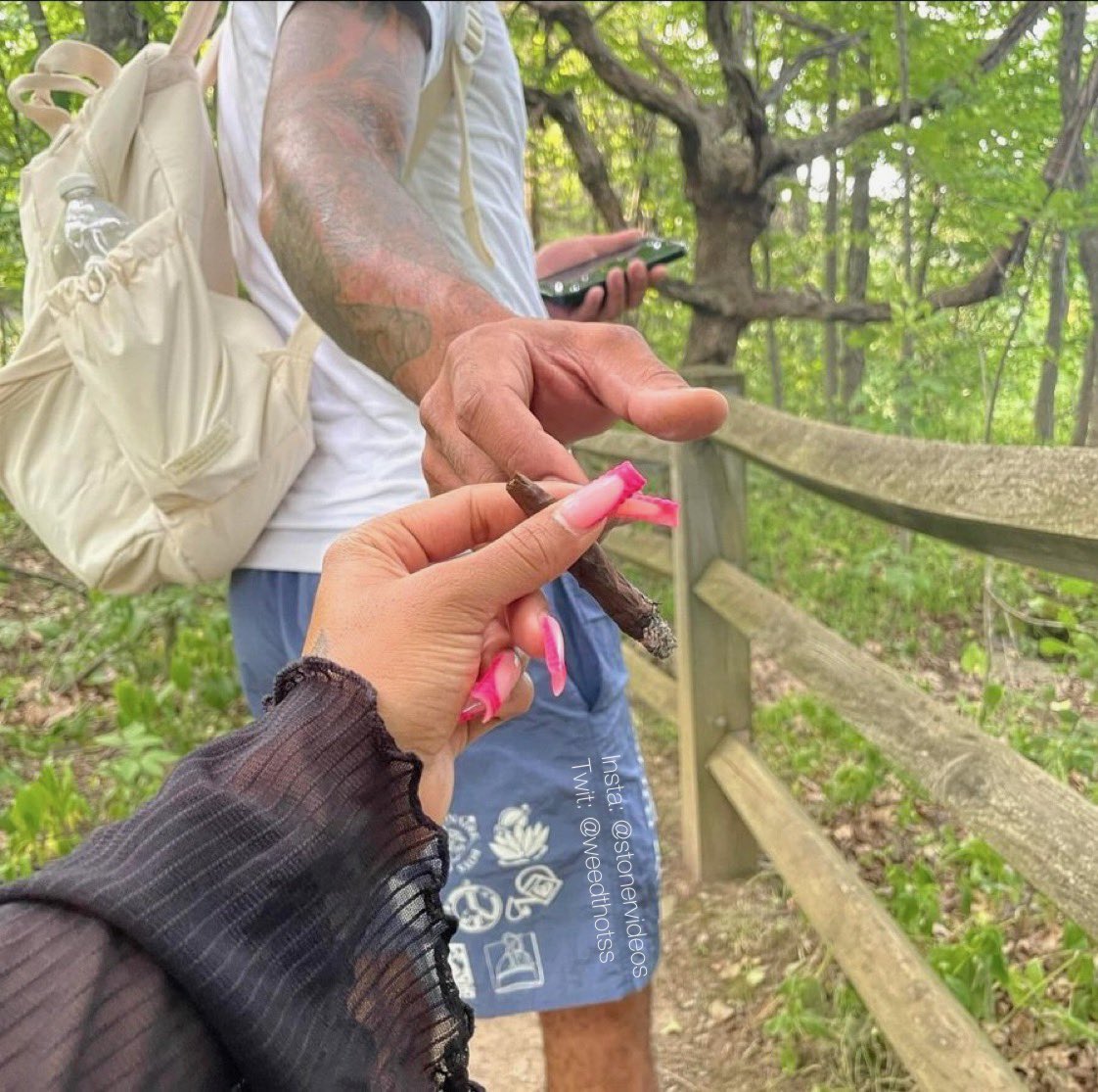 vibing with ur fav person in nature >>>