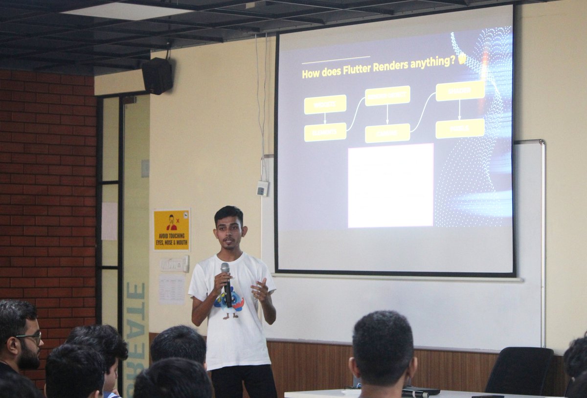 cavin_dev's tweet image. 🎮 Diving into the World of Shaders! 🎨 Had a fantastic time sharing my insights on practical shaders at @MumbaiFlutter. Grateful to @viveky259259 for the opportunity to light up the stage! 🔥✨ 

@FlutterDev @MumbaiFlutter #CodingArt #ShaderMagic #TechTalks