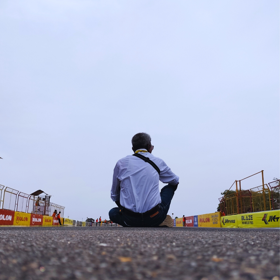 As we wait for engines to roar to life☮️ #JKTyreMotorsport #RacingThrills #NationalRacingChampionship #FeelTheThrill #JKNRC