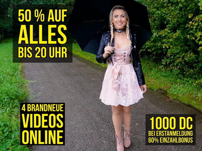 ACHTUNG ⚠️ ⚠️ HEUTE gibt es 50 % von 14 bis 20 UHR auf ALLE VIDEOS 🤩 Einfach auf meine Seite gehen ▶️ ⚠️
