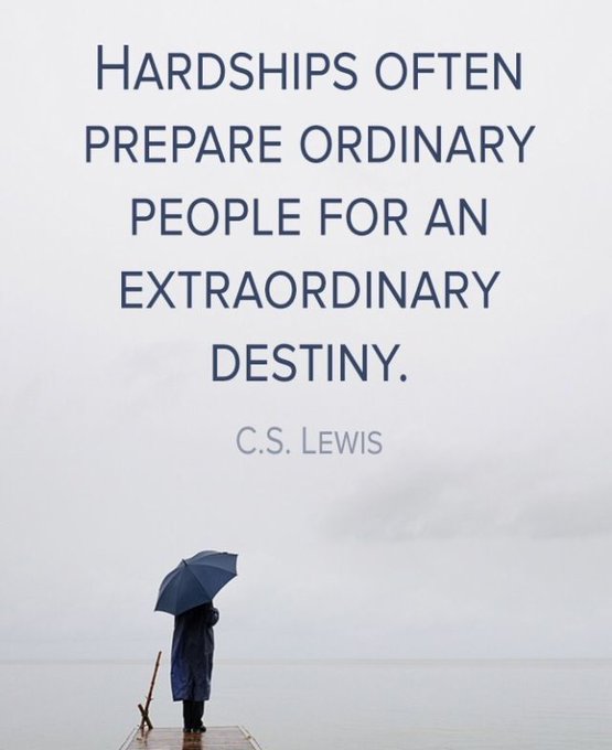 PositivePrayers's tweet photo. @JoelOsteen Hardships often prepare ordinary people for an extraordinary destiny.
Do not give up! #Pray https://t.co/BbxVUSlYDx