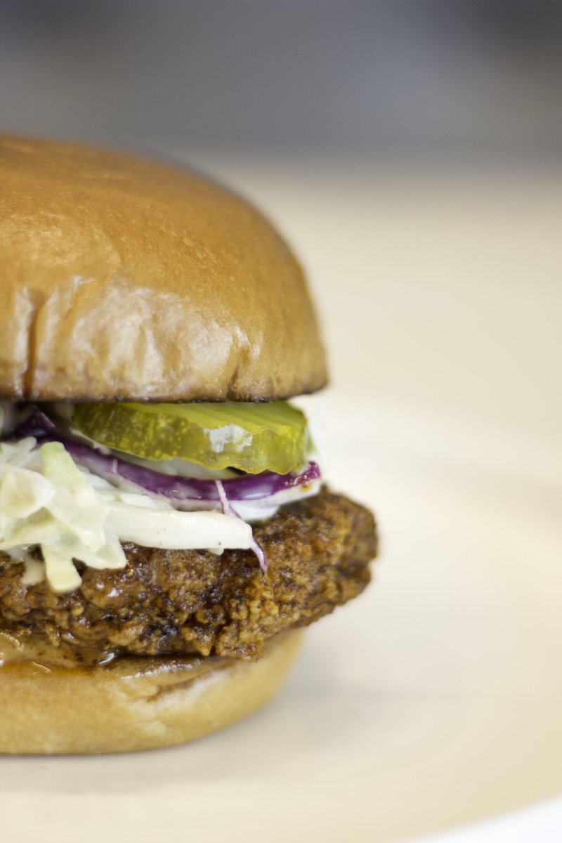 Our hot chicken sandwich is the best way to spice up Sunday brunch!🌶️

#brunch #friedchicken #sandwich #spicy #foodie #localrestaurant