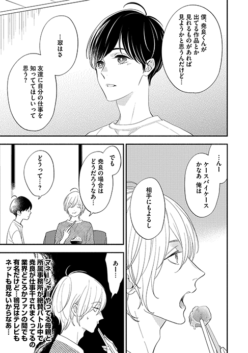 19歳俳優と27歳高校生がゆっくり恋をする話(7/12)
#創作BL 