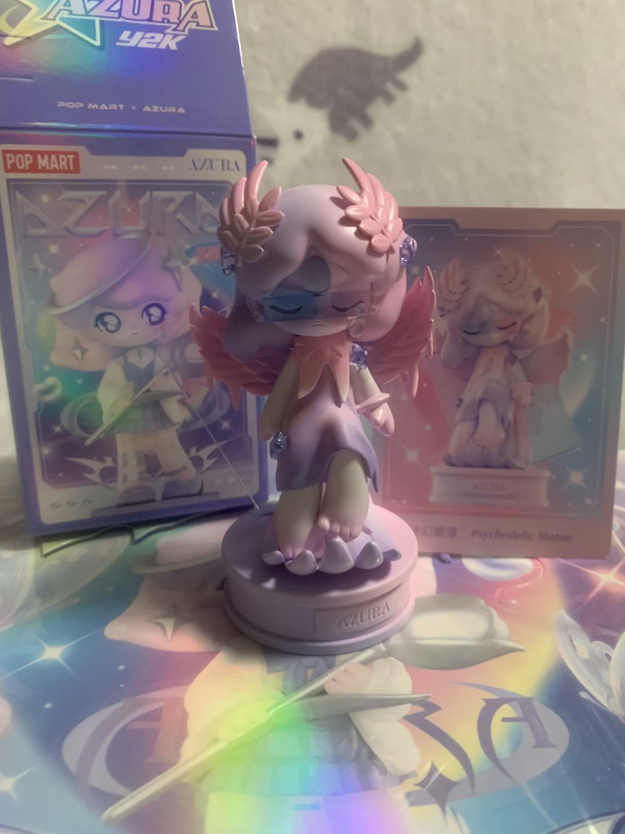 pan_rila's tweet photo. うそ、だろ、、🫨
1/144だぞ!?一個め!!!???🥹🥹🥹
#POPMART #デザイナーズトイ #AZURA #AZURAY2K #フィギュア #ROBOSHOP https://t.co/KNwMSx5Hyn