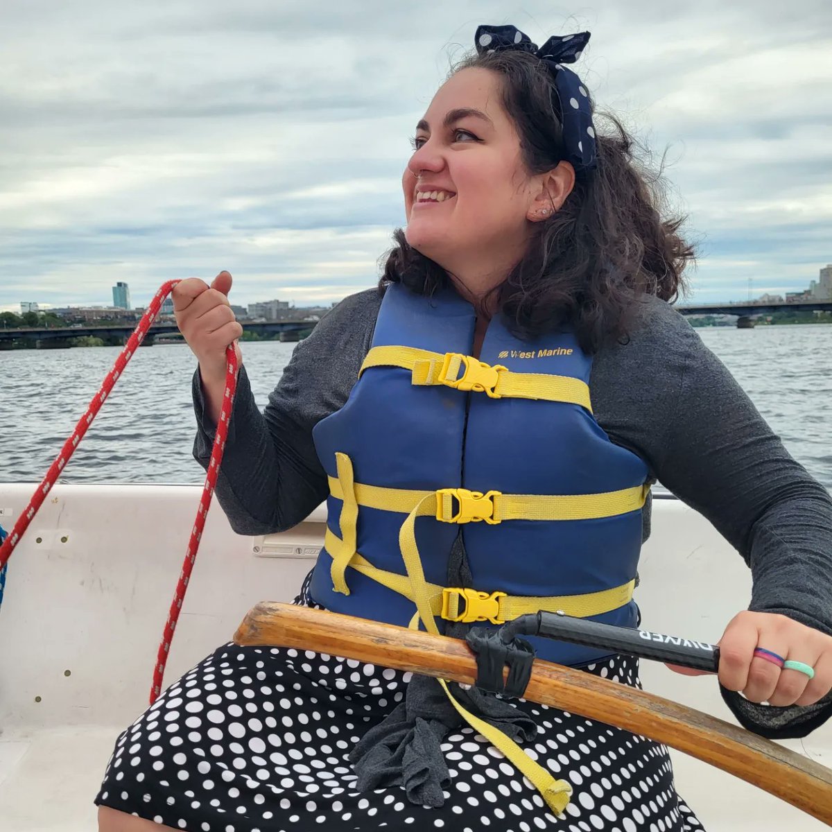 casdunning's tweet photo. This scientist learned to sail last week! https://t.co/UiaeGNtGKV