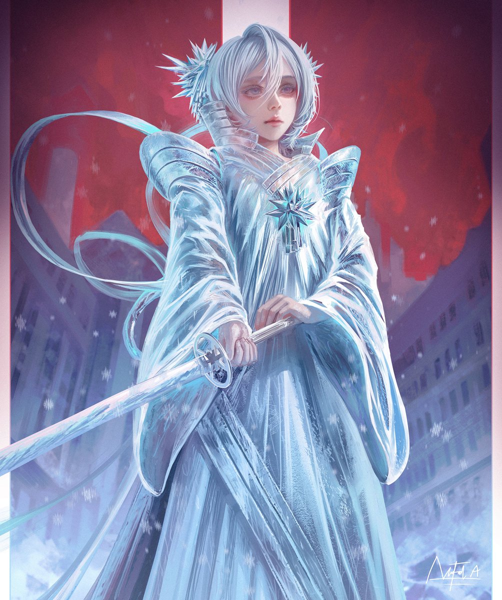 Naofaroo's tweet photo. Hakka no togame ❄️

#BLEACHTYBW #RukiaKuchiki https://t.co/OrLg9zPgJ0