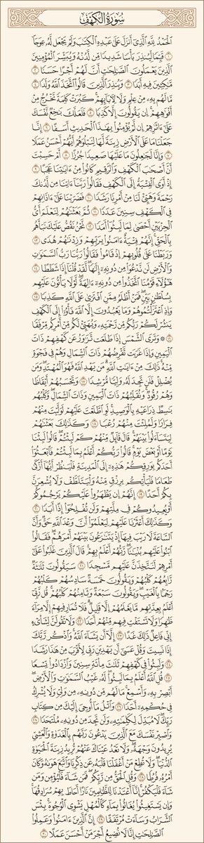 om__wgdan's tweet photo. سورة الكهف 
نور بين الجمعتين🤍 https://t.co/f9hLGehAY3
