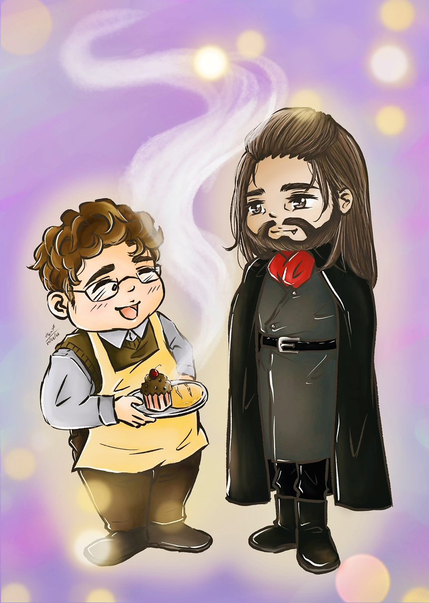Sornamarin_'s tweet image. Love at first sight.🌹🥖
#WhatWeDointheShadows #WWDITS #Nandor #Guillermo #nandermo
