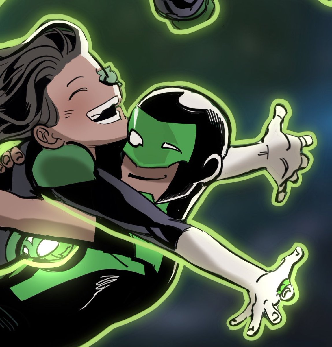 #HalJordan
#JohnStewart
#GuyGardner
#KyleRayner
#SimonBaz
#JessicaCruz
Green lantern corps💚