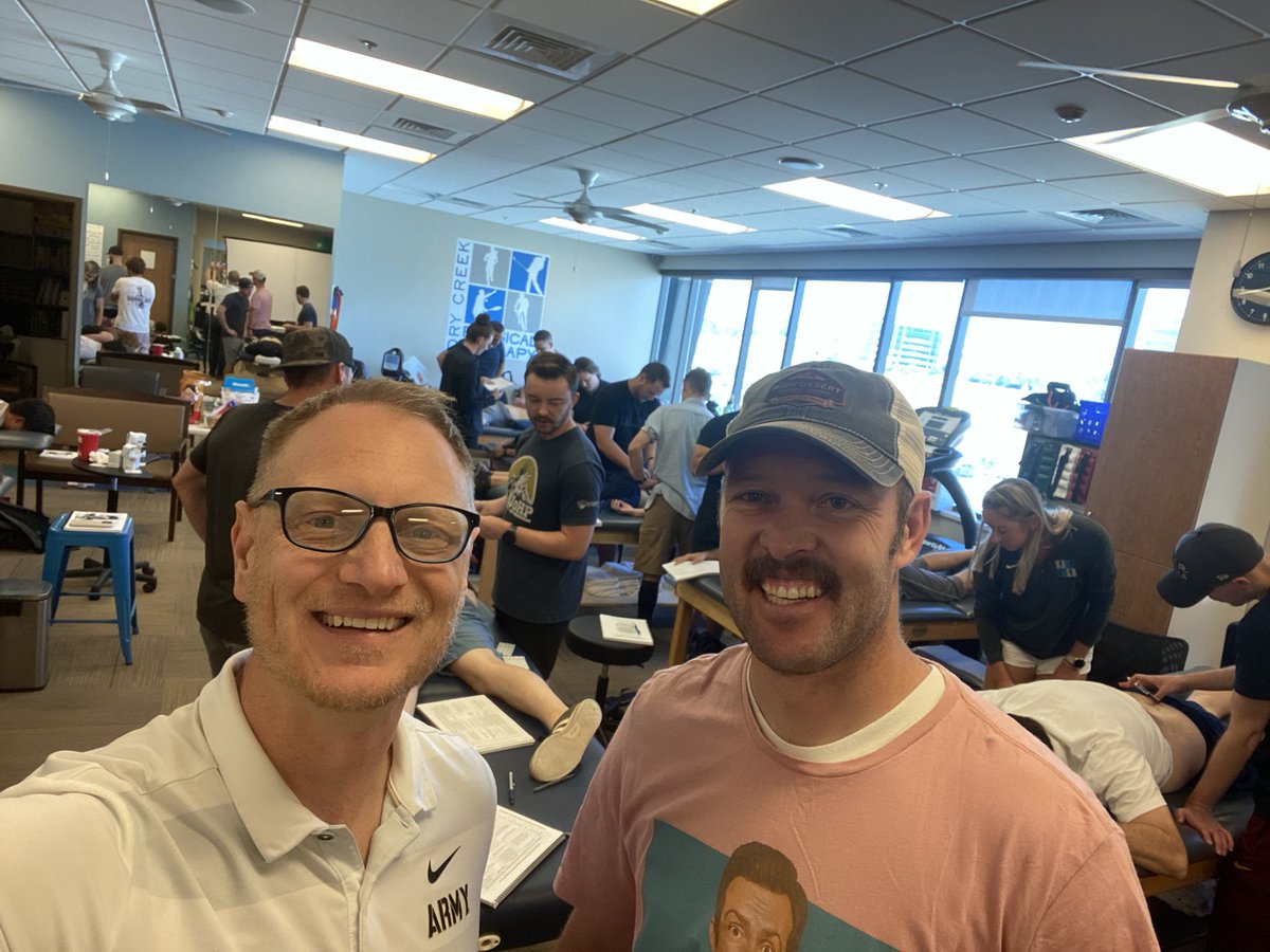DN-2 in Lehi, UT is rolling with 37 practitioners learning DN treatment for Lx/Sx/LE! #AAMT 
Big thanks to Fellow in Training, Jared Pugmire, for the assist!