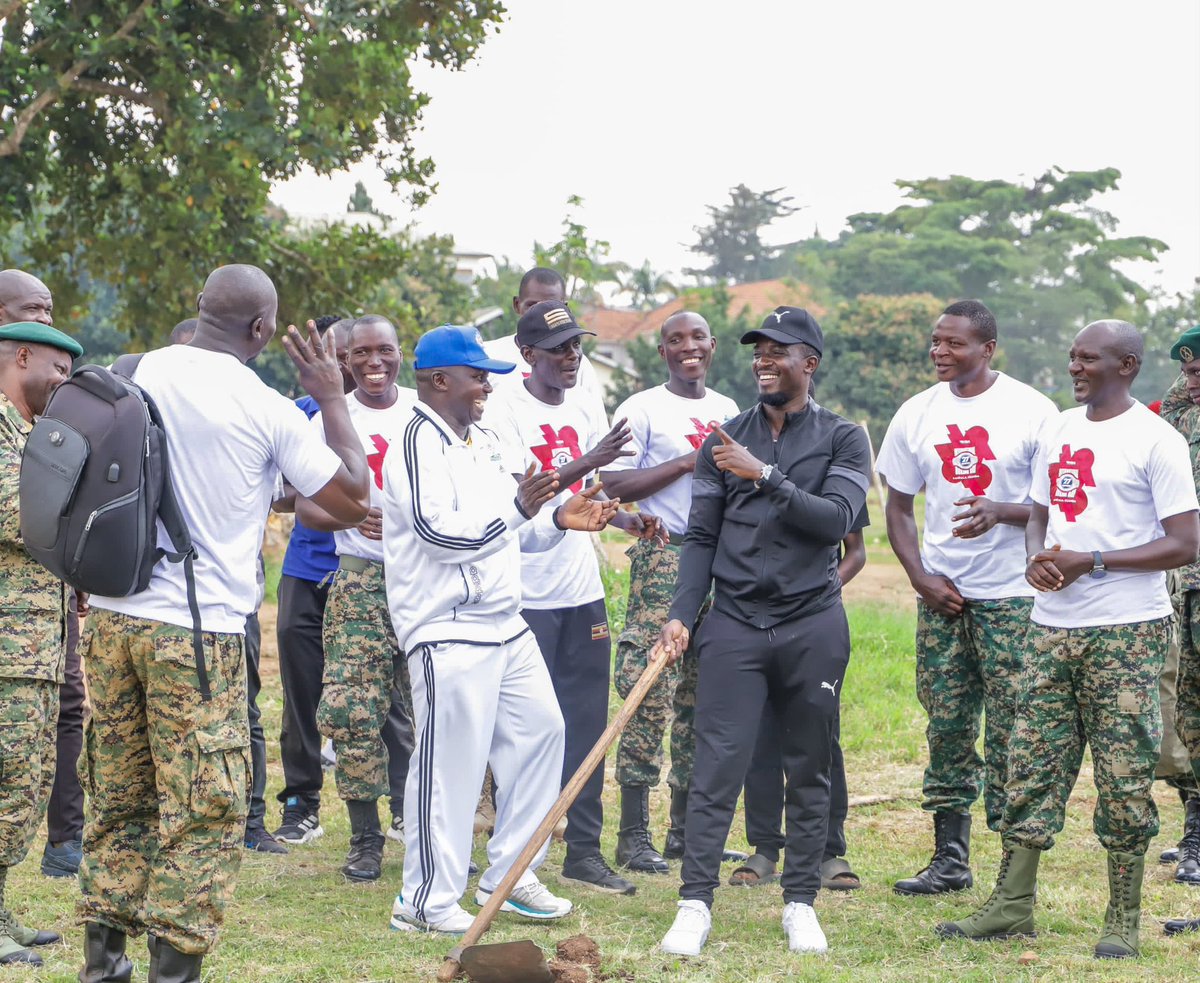 muhangimo's tweet photo. This is where the UPDF boxing club new gym will be built - I contributed 5,000,000 ugx https://t.co/4WXpi2k28q