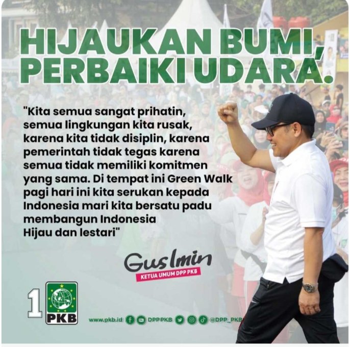 SaifulBMamora's tweet photo. Hijaukan Bumi Perbaiki Udara
@jokowi 
@cakimiNOW 
@DPP_PKB
@TPPISUMUT https://t.co/v8iGUL1Cno