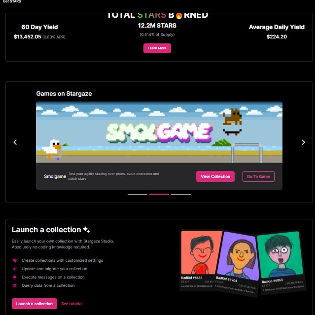 TREKO LABS (@trekolabs) on Twitter photo <a href="/StargazeZone/">Stargaze ✨🔭</a> has a new Games tab, and smolgame.smoldogs.fun is in there 🐕🛹
To celebrate, we opened the game so everyone can give it a try, even non <a href="/smoldogs/">ˢᵐᵒˡᵈᵒᵍˢ ⚛️</a> <a href="/smolduckz/">smolduckz</a> holders
Also we will choose 2 lucky winners that
like💜 share🔁this post, to win 222 $STARS prize!
🧵 <a href="/StargazeZone/">Stargaze ✨🔭</a> has a new Games tab, and smolgame.smoldogs.fun is in there 🐕🛹
To celebrate, we opened the game so everyone can give it a try, even non <a href="/smoldogs/">ˢᵐᵒˡᵈᵒᵍˢ ⚛️</a> <a href="/smolduckz/">smolduckz</a> holders
Also we will choose 2 lucky winners that
like💜 share🔁this post, to win 222 $STARS prize!
🧵