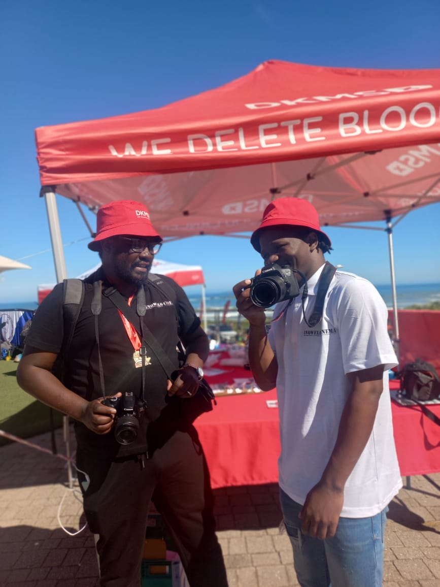 Fun times covering a marathon where <a href="/dkms_africa/">DKMS Africa</a>  is also recruiting stem cell donors.

Head on over to their website and find out how you can take part in the fight against blood cancer.

#makeadifference 

📸@duck__Taylor and Yandisa Ka Ndzeku