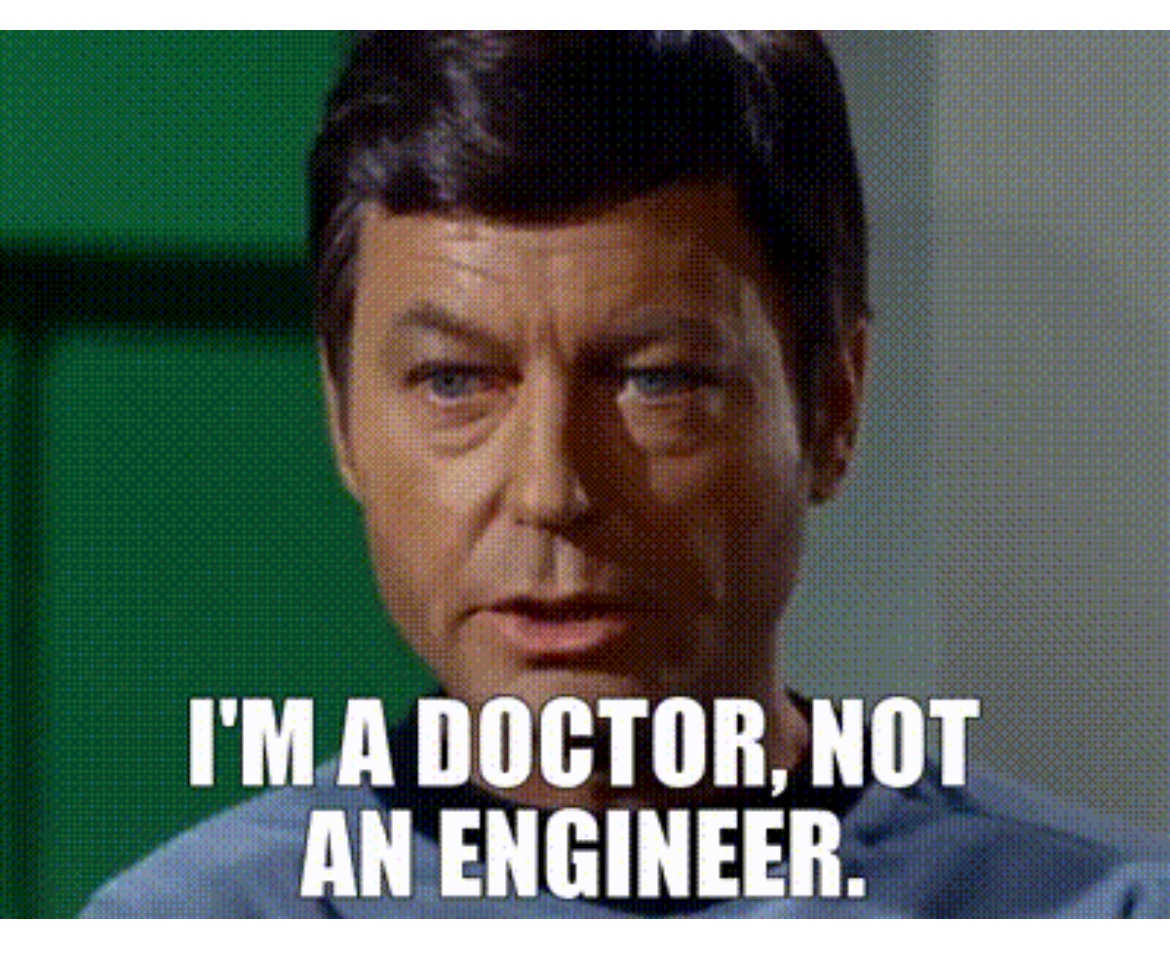 Rosewind2007's tweet photo. “I’m a SecUnit, not an engineer”
—Exit Startegy
#murderbot #StarTrek #mccoy
#secunit https://t.co/NnVS6aKBlU