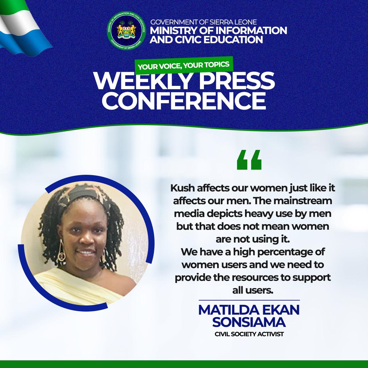 MoiceComm's tweet photo. Quote bubbles from our last weekly #government  conversation with the #press. https://t.co/dttptI4HUM 
#yourvoice #yourtopic #MoICE  #NaUGetDiGovernment #SierraLeone https://t.co/PMTjr8gp9A