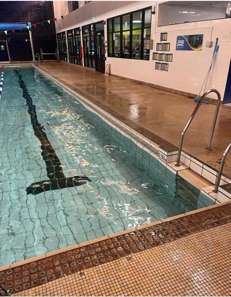Look out for emails about training times. We are back in the pool on Thursday 31st August.