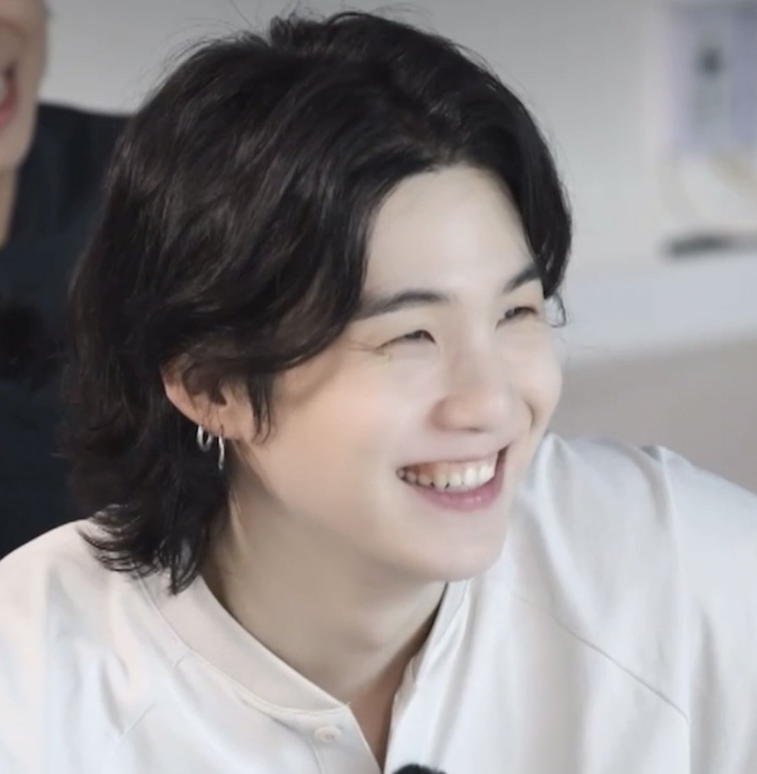 vminkookfairies's tweet image. yoongi’s jungkook smile — a thread: