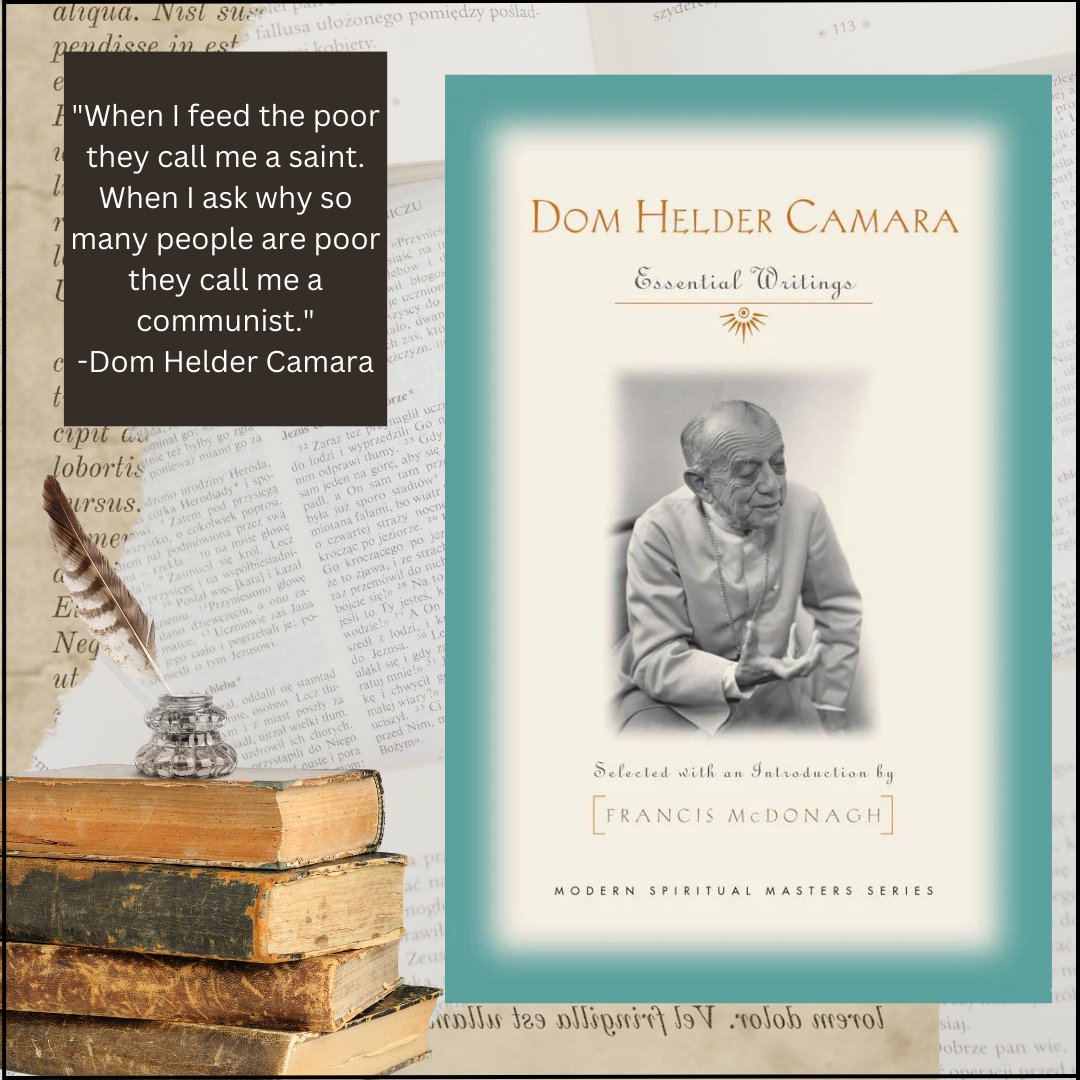 OrbisBooks's tweet photo. Dom Helder Camara (1909-1999) was one of the great prophets of the Catholic Church in the twentieth century.

#deathdate #domheldercamara #prophet #brazil #mystic #spirituality https://t.co/vAgnYWGbTi