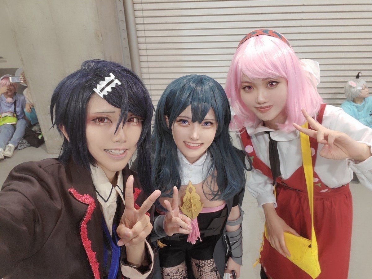 kamokatedanmaka's tweet photo. 本日こくほこでご交流頂いた皆様の写メ～💕
サークル参加してしまうとコスプレ広場で交流する時間もなかなか取れないので貴重な経験をさせて頂きました。楽しい時間をありがとうございます

タグ付けできなかったハピちゃん
@Kawase666 https://t.co/DnbHGtmLVZ