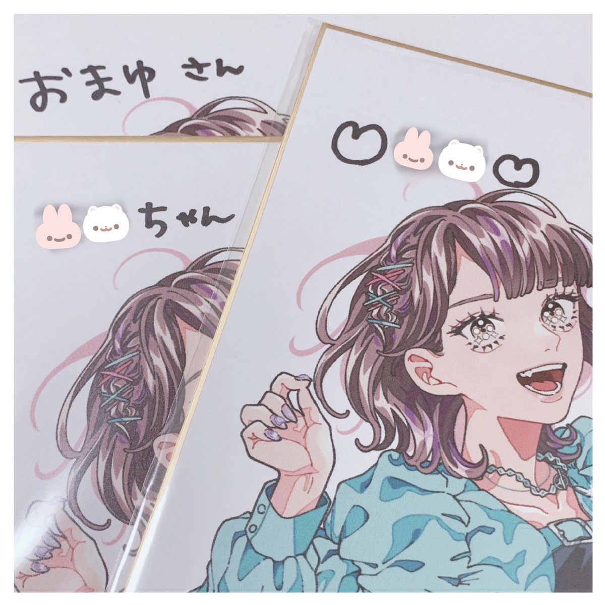 __isrm__'s tweet photo. 集貝はなさん 幸せな時間をありがとうございました😿💖💖💖 #TaleArt https://t.co/JjIYCHcb92