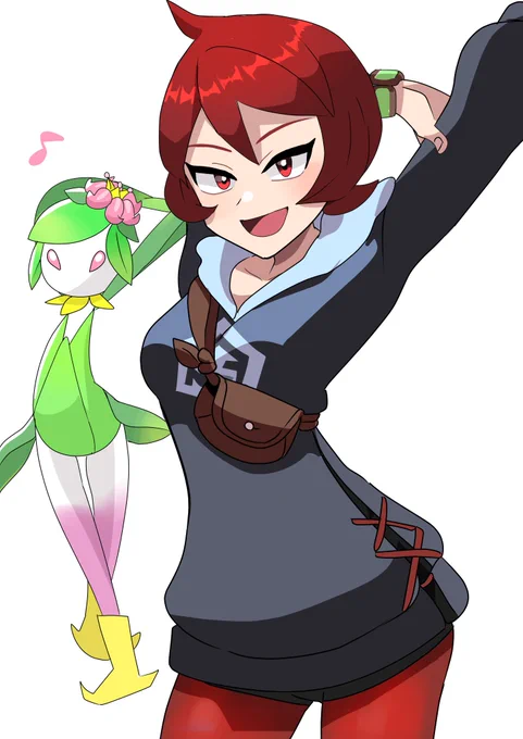 #pokemonヒナツとヒスイドレディア 