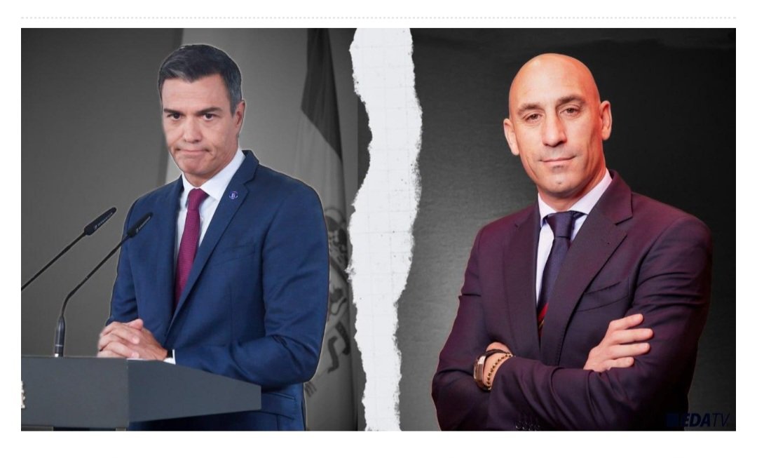 RonCicer's tweet photo. A todos los PROGRES  que piden la dimisión de Rubiales por un beso, no les he oido pedir la dimisión de Sánchez  por la excarcelación de violadores, ni por las orgías de parlamentarios socialistas con Tito Berni de anfitrión. https://t.co/JCy0b4PwAh