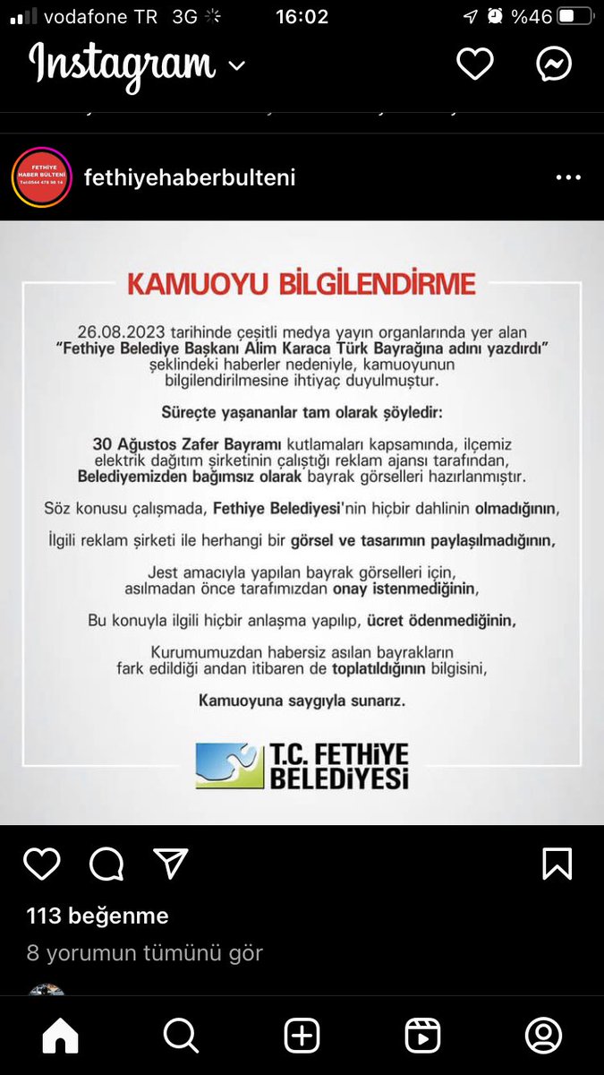 erman_erkan's tweet photo. @haskologlu Şöyle bir açıkkama yaptılar https://t.co/RXvJbmolHE