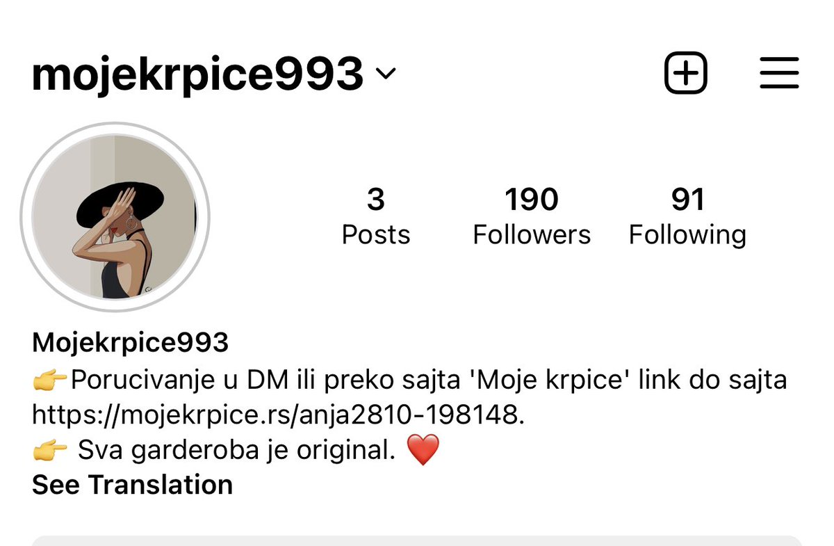 Kome nije tesko da me zaprati na insta ili barem RT hvala 💜