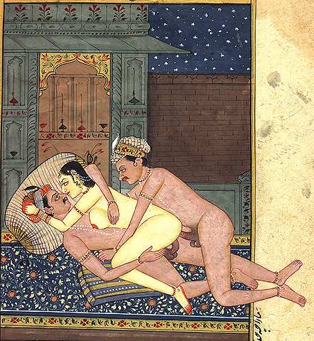 Mughal Indian erotic painting
