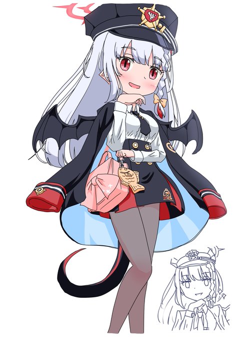 ラクガキ08272#ブルーアーカイブ 