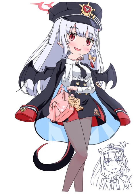 ラクガキ08272#ブルーアーカイブ 