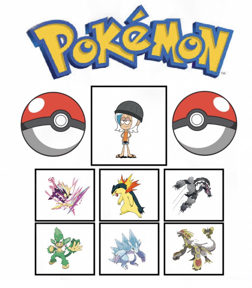 MikeySigety's tweet photo. Lina Pokémon Team #loudhousepokemon #pokèmon #pokemon #pokemonteams #pokémonteam #pokémonteams #alolansandslash #kommoo #simisage #obstagoon #typlosion #toxtricity #loudhouse #linaloud #linaloudhouse https://t.co/ngdtyRS9hr