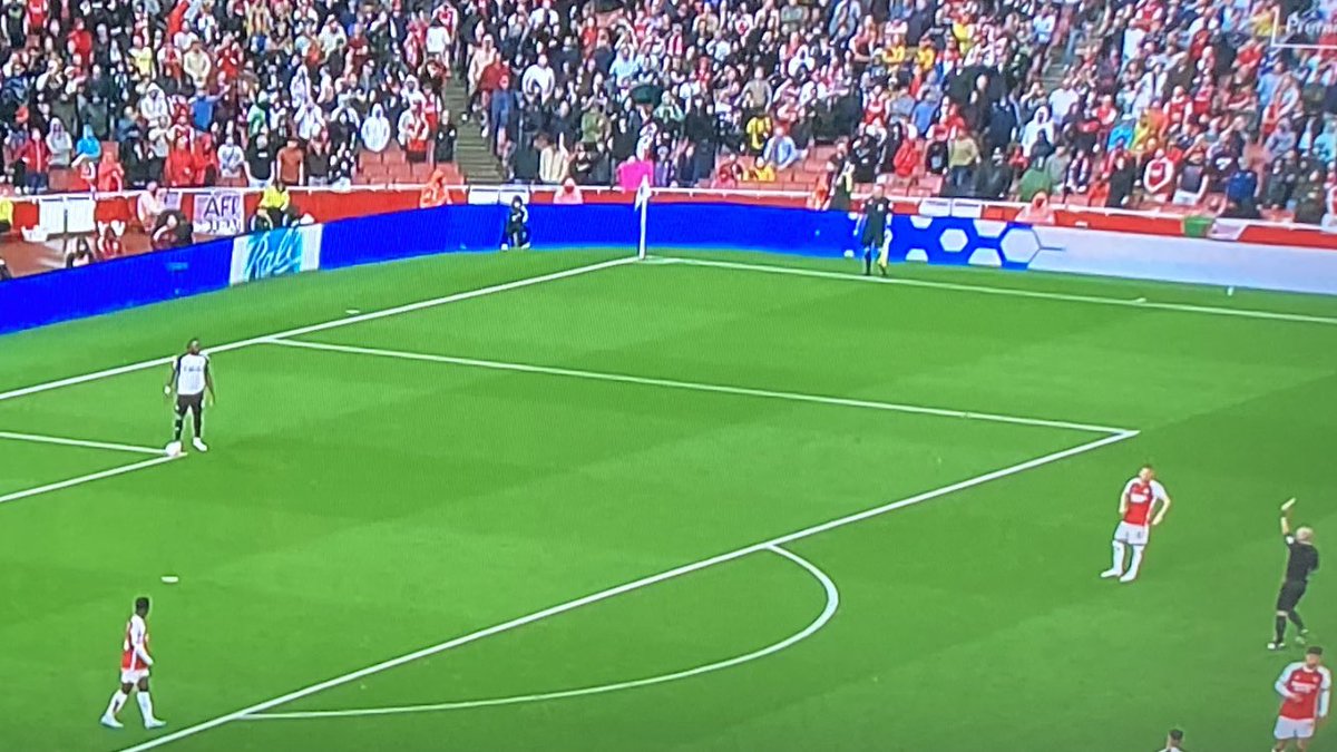 johnclarkeffc's tweet photo. No doubt Silva will be in trouble for  comments after yesterday’s game - but surely his only offence is honesty 🤔 Bassey’s first yellow for @FulhamFC is scandalous He doesn’t have to take the goal kick until the opponent is out of the box. Disgrace a PL ref is ignorant of law.🤬 https://t.co/n53DhCygn3