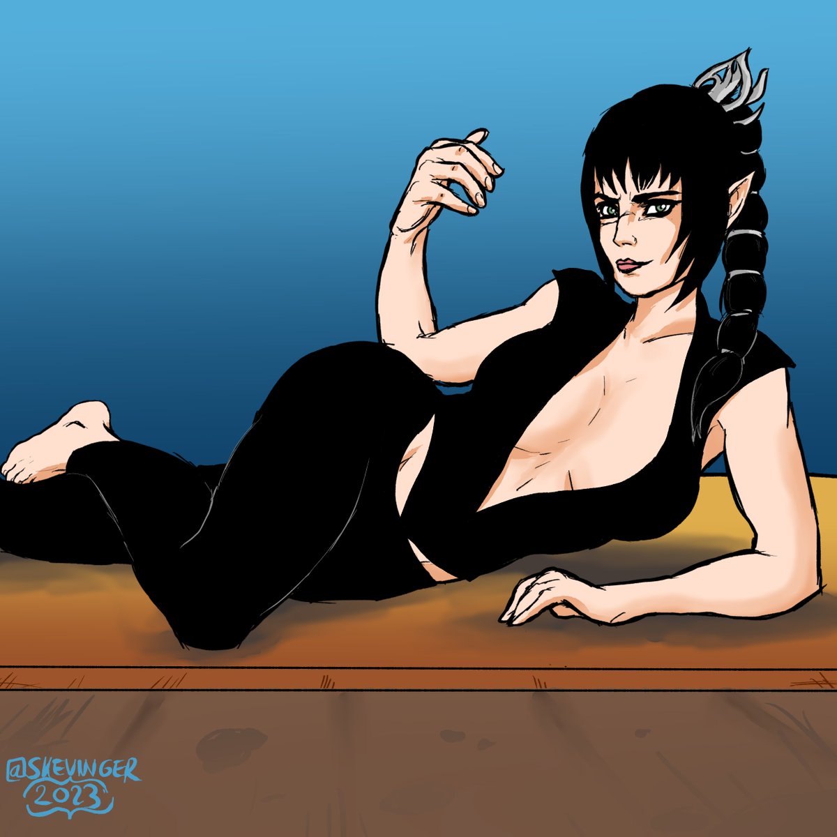 skevinger's tweet photo. Shadowheart wants to "Shar" something ..

#BaldursGate3 #shadowheart #shar #fanart #art #baldursgate3fanart #BaldursGate3romance #shart #dnd https://t.co/bmJzvApJlr