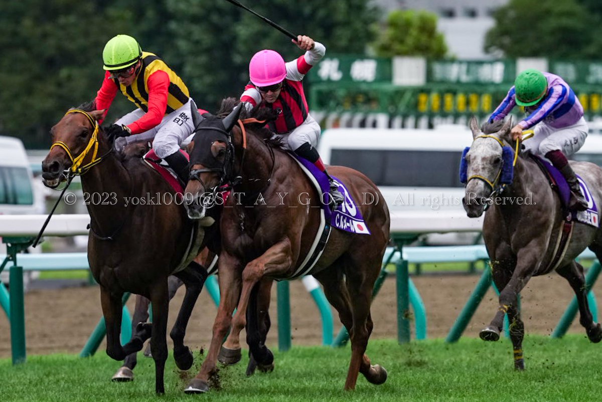 S_T_A_Y_G_O_L_D's tweet photo. 2023年8月27日
#WASJ第4戦
#WorldAllStarJockeys
優勝馬 #フェステスバント ( #FestesBand )号
父 #キズナ
母 #フィオドラ
騎手 #アレクシスバデル ( #AlexisBadel ) @AlexisBadel
調教師 #藤岡健一厩舎
オーナー #吉田照哉 さま
生産者 #社台ファーム さま
#札幌競馬場
#SapporoRaceCourse https://t.co/8jNJCi0ue8