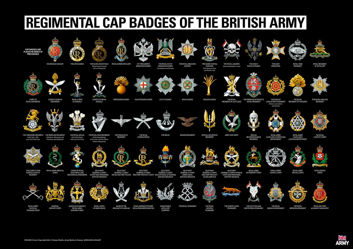 @Simon_NE2703 @VeteranIrish FWIW this is the 2023 version with the capbadges having the Kings's crown: