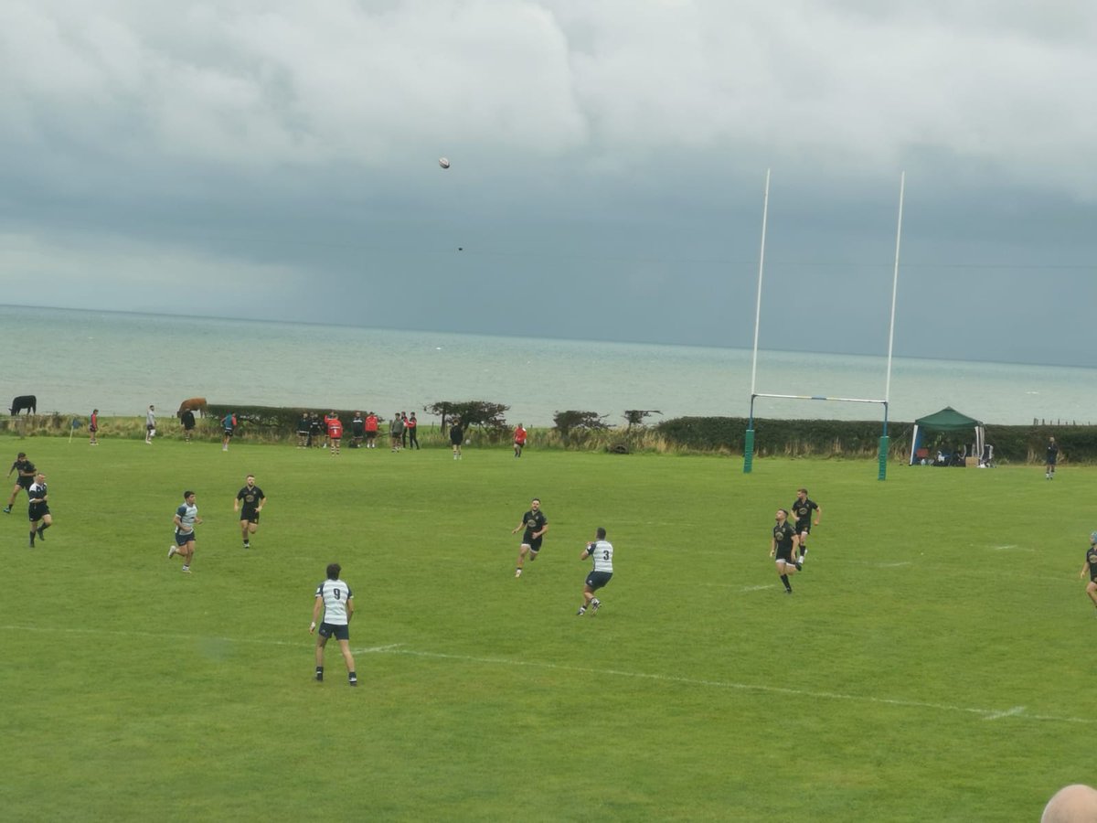 First game @Aberaeronsevens v @Bargoedrfc was a win for warriors 27-7 Scorers: @shaun_leonard1 (c) leading by example & @mikey_jones9 Jones standing out 2nd game v lewis Penlan Won 45-0 Henry Kirwan & Deian Morgan standing out