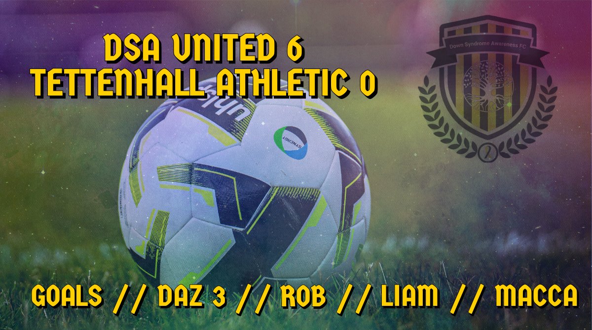 Final runout for the boys today, few formation changes trying to unlock a stubborn low block from <a href="/TettenhallAthl1/">Tettenhall Athletic</a> , eventually a 442 and a high press unlocked the door and the goals followed. 
All the best to Tettenhall for their season and we now turn to our season opener