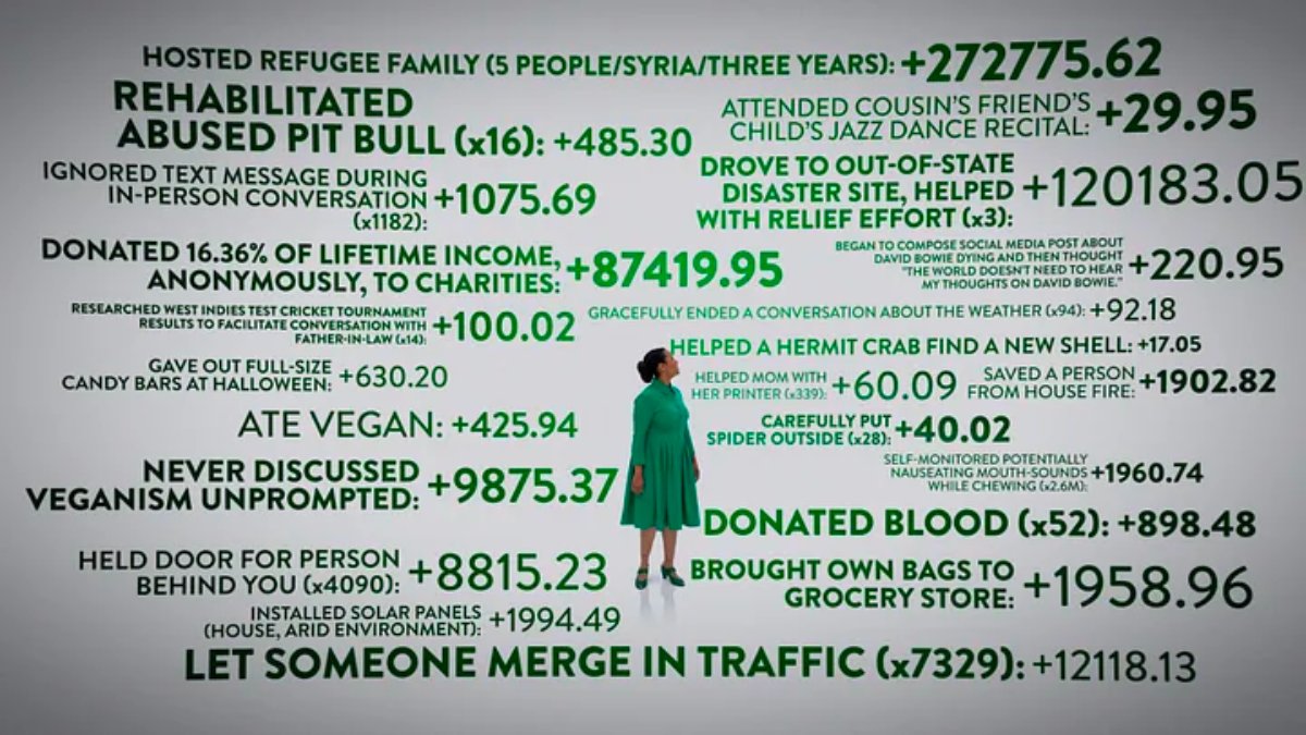 DaffyGiving's tweet image. A healthy reminder that giving to charity will get you into the #GoodPlace 😇