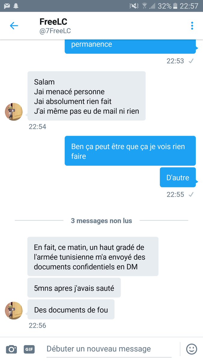 Je viens de tomber sur un screen avec le consultant en 2017, il avait sauté, regardez son excuse, j'suis en train de me pisser dessus la 😂😂😂