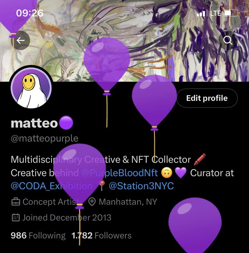 gm💜
I guess <a href="/elonmusk/">Elon Musk</a> knows I like purple!