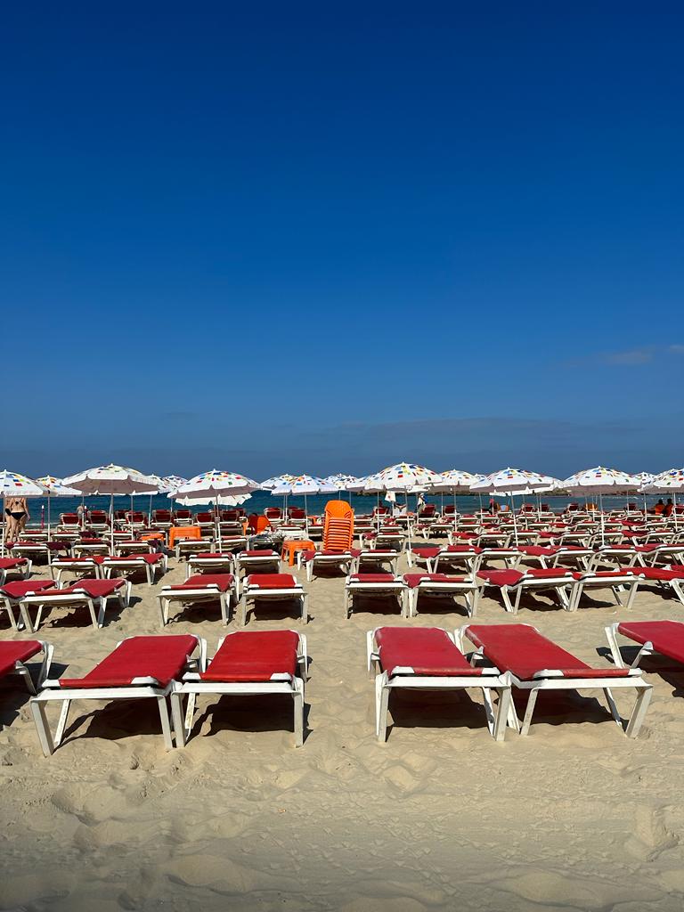 TelAviv's tweet image. Tel Aviv-
Here, beach really is a profession
#VisitTelAviv