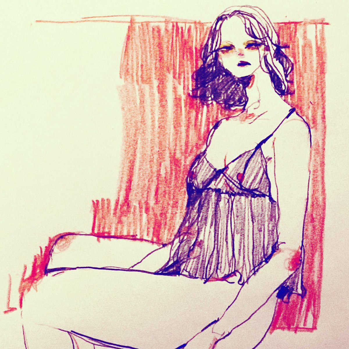 aco_mocchari's tweet photo. #drawing  #pic #art #rakugaki https://t.co/lxSLW720Qx