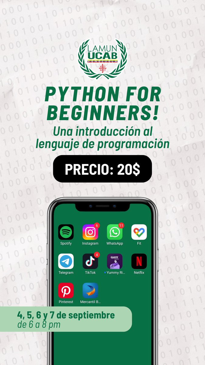 aakafruni's tweet photo. Hola! A partir del 4 de septiembre estaré dictando  este curso virtual para poder representar a Venezuela en UC3MUN en Madrid! Ayúdame a dejar el nombre de mi país por todo lo alto! . 
Si estás interesado en el curso no dudes en escribirme o compartirlo con alguien más! https://t.co/9ILYBoRNuh