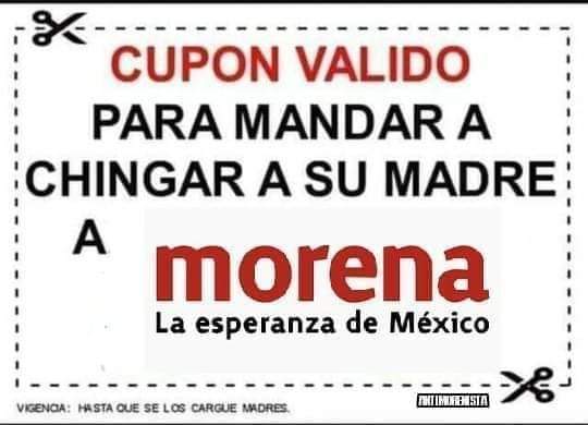 Oigan, y si nos unimos todos los
 que estamos hasta la madr€ de las mentiras, las manipulaciones, el cinismo y los otros datos del Anciano del PALACIO. 
🚨🚨🚨🚨🚨🚨🚨🚨
Vámos a darle!!!!!!!! 

SEGUIDERA SOLO PARA CHINGONES👊👊👊

#MorenaDestruyendoAMexico
#NiUnVotoAMorena2024