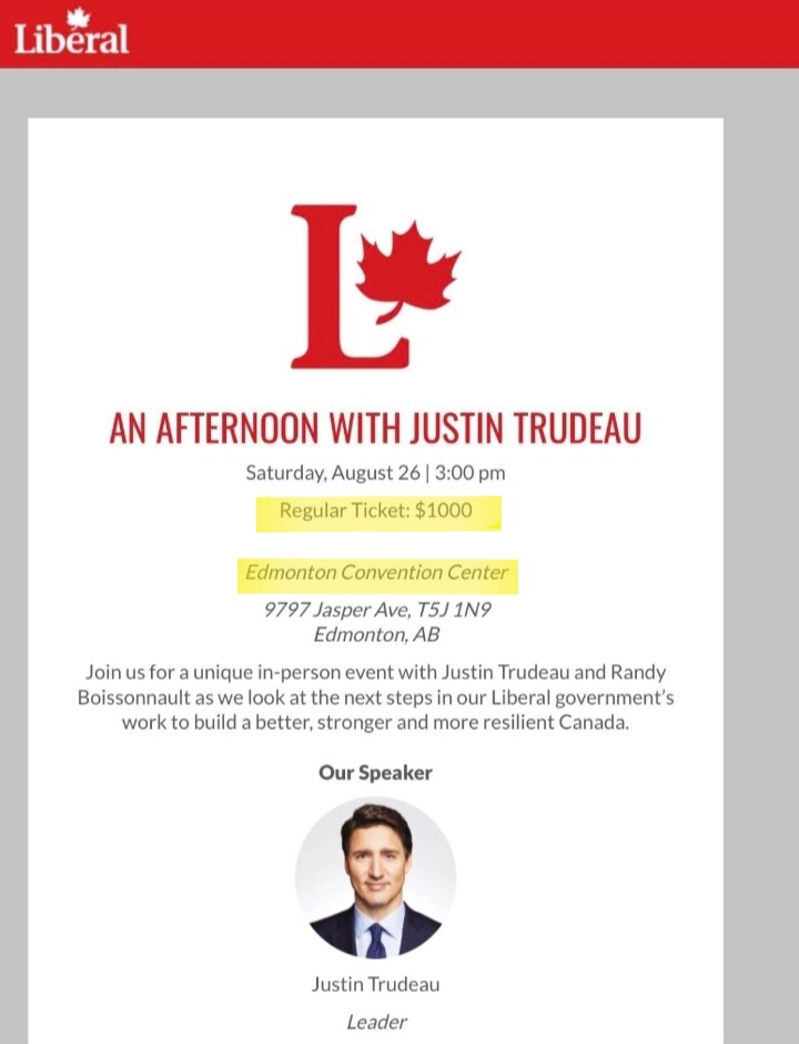 No1KnowsNobody's tweet photo. Standing room ONLY?
For $1000, they DON'T provide ANY CHAIRS in #Edmonton!
#CdnPoli #ABPoli #PolCan #CdnPolitics #LPC #CPC #PPC #UCP #yegDT #DTyeg #ExploreEdmonton #MeetMeDowntown #yeg #yegcc #yegnews #yegmedia #EdmontonCentre #EdmontonCenter #R_Boissonnault #RandyBoissonnault https://t.co/OURvOuAeyW