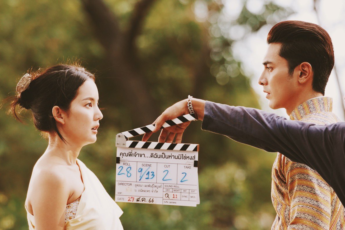 amm_anyama's tweet photo. Filming in progress #คุณพี่เจ้าขาดิฉันเป็นห่านมิใช่หงส์ https://t.co/MzrvbK6hRy