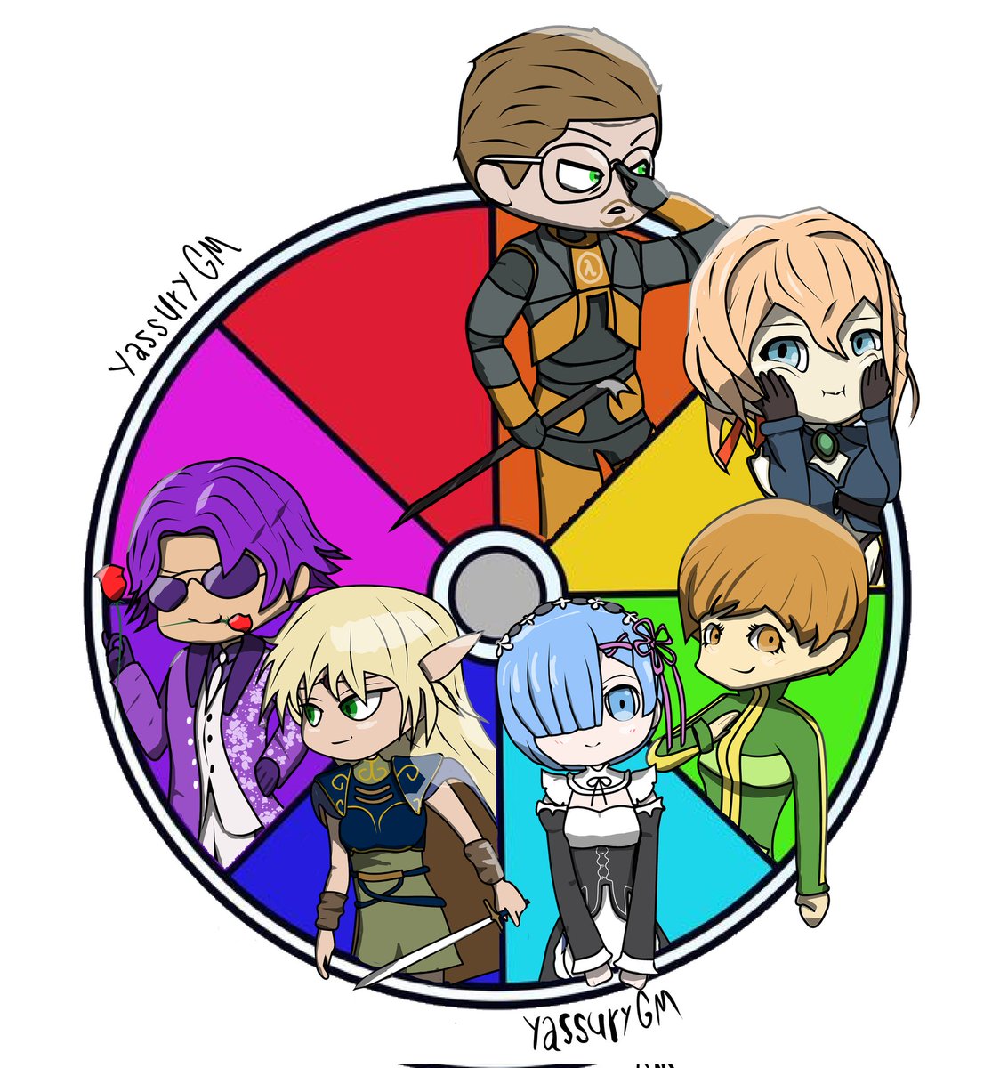 yassuryGM's tweet photo. الشخصية السادسة لون الأزرق

Deedit من Record of Lodoss war

ما ختمت اللعبة لسع 😅

#colorwheelchallenge #colorwheel #persona4 #chiesatonaka #rezero #rem #violetevergarden #lee #violete #tekken #halflife #recordoflodosswar #deedit https://t.co/39Fr8XLeqw
