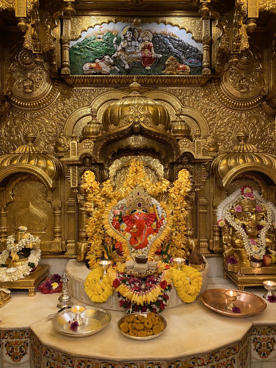 🙏 गणपती  बाप्पा मोरया 🌺मंगलमूर्ती मोरया 🙏२७/०८/२०२३ 
🙏Ganapati Bappa Moraya 🌺 Mangalmurti Moraya  🙏27/08/2023